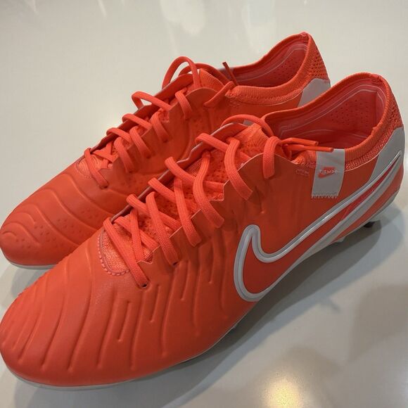 Men\'s Sz 7 - Nike Tiempo Legend 10 Elite Orange SG Pro AC Anti Clog HF4373-800 main image 6